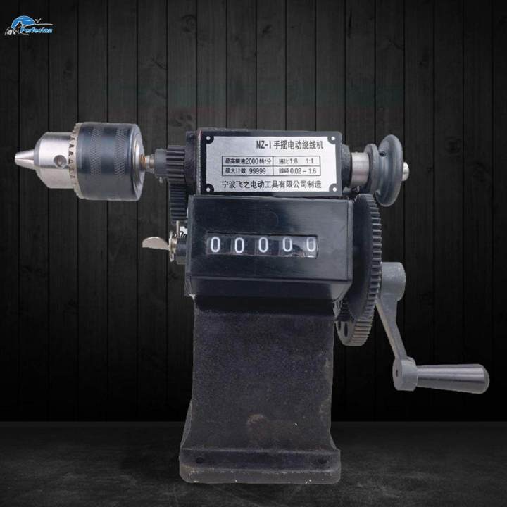 Manual Coil Winding Machine 0-99999S Counting Hand Counting Winder Counter
