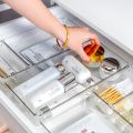 Transparent Acrylic Drawer Organizer for Cosmetics Stationery Jewelry Plastic Divider Storage Box Kitchen Bathroom Office Accessories. 