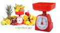 Mechanical Kitchen Scale with Calibration, 5kg Maximum Capacity. 