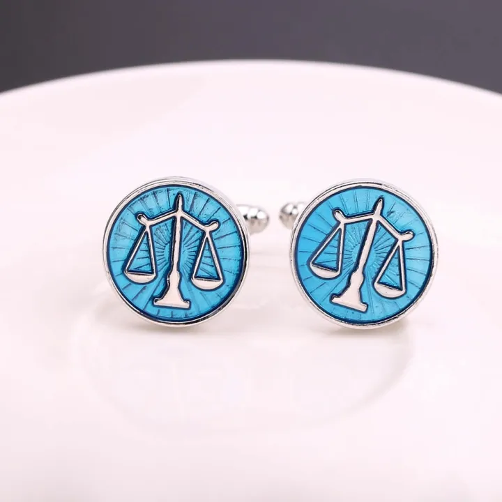 %E3%80%90IKE%E3%80%91Libra%20Balance%20Constellation%20Cufflinks%20Justice%20and%20Equity%20For%20Lawyer%20Judge%20Shirt%20Jewelry%20For%20Man%20Charm%20Blue%20Color%20Accessories%20-%20Image%207