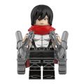 【FutureCrossing】with LEGO Attack on Titan Series Eren Jaeger, Armin Levi Toys. 