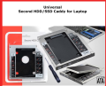 LAP TOP HARD DISK CADDY 9.5 MM SLIM. 