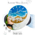 Luxury Wall Clock  | Sea Design | Resin Clock | Customized Clock | Designed Clock - For Luxury house wall | Gift item | 12 inches. 