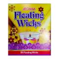AROMAA - Floating Wicks - 85 wicks ( Approx.) - stopper - dozen. 
