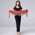 Dancewear Triangle Hip Scarf Belly Dance Coins Belt Fashion Waist Chain Belly Dance Waist Chain Women Waist Chain. 