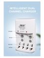 MP C802B Battery Charger 4 Slots For AA AAA 9V  Rechargeable Battery 220V. 