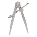Flat Leg Divider, High Hardness 150mm Drafting Compass for Metalware. 