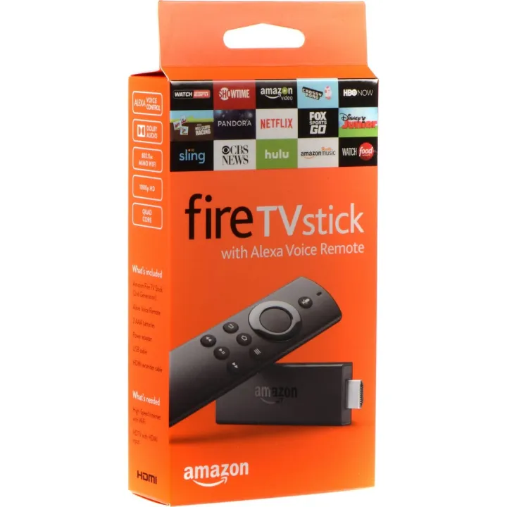 Amazon Fire TV Stick 4K with all-new Alexa Voice Remote, streaming media player