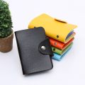 Men's Business Card Holder Credit Card Holder PU Leather 6 Card Slots Ultra-Thin Litchi Pattern Mini Wallet Fashion Coin Pocket Big Capacity Clutch Bag Storage Bag Soft Durable For Coin Money Cards. 