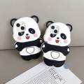 Dengfeierru Stereoscopic Cute Cartoon Panda Bear Phone Case For iPhone Sales promotion 11 12 13 14 15 Pro Max/Pro Silicone Soft Back Cover. 