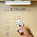 Auoyo LED Light Table Lamps USB Powered Touch Sensor Re-mote Con-trol Timing Lamps Wall Lamp for Dormitory Kitchen Cabinet Wardrobe. 