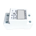 White Energy Meter Digital Energy Meter AC 220V Kwh Voltage Current Power Consumption Meter A. 