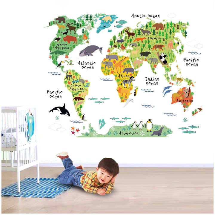World%20Map%20Children%20Education%20Home%20Decoration%20animals%20tree%20bridge%20baby%20children%20cartoon%20bedroom%20room%20decor%20wall%20stickers%20removable%20kids%20nursery%20decal%20sticker%20Wall%20Decoration%20Stickers%20wall%20deco%20Mickey%20Balloon%20-%20Image%204