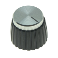 JINMY 40Pcs Guitar AMP Amplifier Push on Fit Knobs Aluminum Cap Top Fits 6mm Diameter Pots for Amplifiers. 