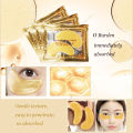 Aobai Giao Beauty Gold Crystal Collagen Patches For Eye Moisture Anti-Aging Acne Eye Mask Korean Cosmetics Skin Care Moisturizing girl. 
