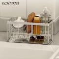 Sink Rack Divider Adjustable Sink Organizer Kitchen Sponge Shelf. 
