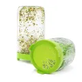 【ZOSR】Eco-friendly Safe Seeds Planting Sprouting Lid Bottles Mesh Cover for Wide-mouthed Mason Jar. 