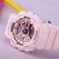 (Ready Stock) G-Shock GMAS110 Women Watch Sport Watch Dual Time Display Water Resistant Shockproof and Waterproof World Time LED Light Girl Sports Wrist Watches GMA-S110MP-7A. 