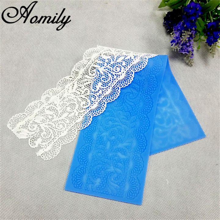 Aomily%2040*10cm%20Lace%20Flower%20Wedding%20Cake%20Silicone%20Lace%20Fondant%20Mold%20Easy%20Demoulding%20Mousse%20Sugar%20Craft%20Icing%20Mat%20Pad%20Pastry%20Tool%20-%20Image%202