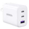 UGREEN 65W USB C Charger 3 Ports Charger PD PPS Fast Charger Power Adapter for MacBook Pro/Air, Galaxy S22/S21, Dell XPS 13, iPhone 14 13/13 Pro Max, iPad Pro, Pixel. 