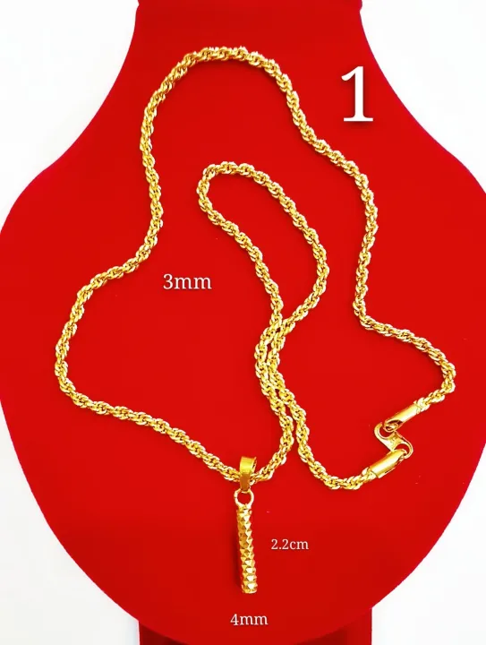 RANTAI%20Leher%20Pintal%20Emas%20Korea%20Emas%20BANGKOK%20Necklace%20pintal%203mm/50cm-70cm%20+Loket%20GOLD%20PLATED%20-%20Image%203