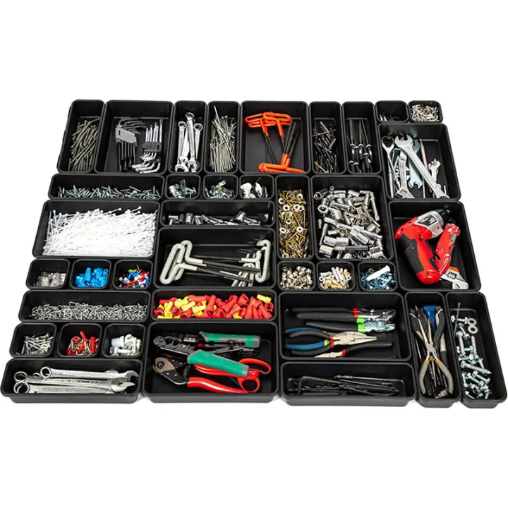 FORIDE%20Tool%20Box%20Organizer%20and%20Storage%20Tray,%20Tool%20Box%20Drawer%20Organizer%20Bins,%20Toolbox%20Organizer%20Tray%20Divider%20Set,%20Black%2096%20Pack%20-%20Image%206