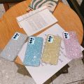 Shiny Glitter Silicone Case For OPPO A15 A5 A9 A15S A52 A53 A54 A72 A55 A76 A93 A96 F11 F17 F19 F21Pro Reno 7 8 Soft Back Cover. 