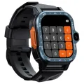 LOKMAT APPLLP 4 MAX Android Smartwatch Fitness Tracker, 2.02'' TFT Touch Screen, 2GB RAM 16GB ROM, Dual Camera - Black. 