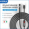 KERUI 2MP Single/Dual Lens Endoscope Camera Android Mini Inspection Camera for Iphone Waterproof Pipeline Borescope Type C IOS. 