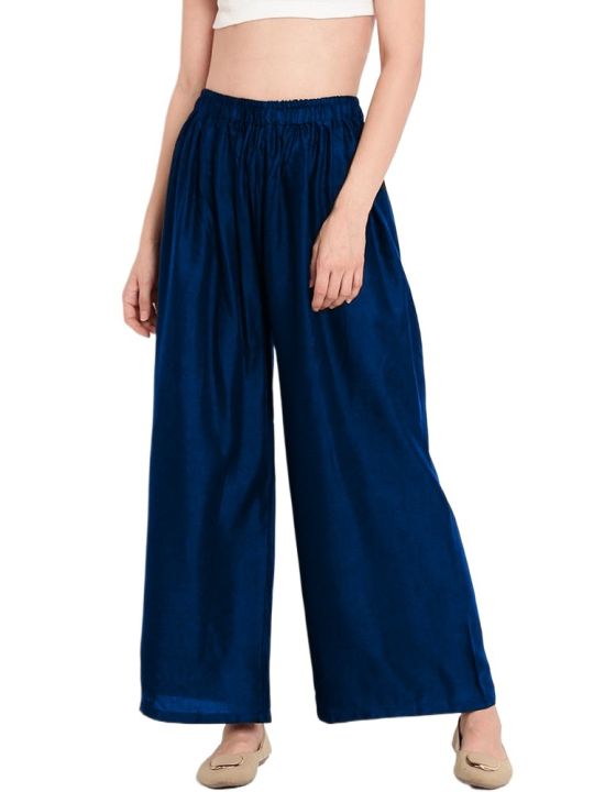 Festival%20Wear%20High%20Quality%20Viscose%20Material%20Ladies%20Free%20Size%20Plazzo%20Pants%20Viscose%20Plazzo%20Pants%20Plazo%20Plaza%20Black%20Navy%20Blue%20Plazzo%20Pants%20For%20Women%20Girls%20-%20Image%203