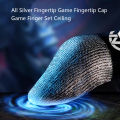 1/2 Pair Fingertips For Game PUBG Mobile Anti Slip Finger Glove Game Controller Finger Sleeve For Touch Screen Mobile Gaming. 