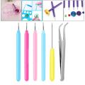 Quilling Paper Tools Pins Slotted Pen Tool Handcraft DIY for Party Wedding 1 Set. 