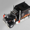 1:24 American Heavy Diecast Models Truck Trailer Head Alloy Collectible Diecast Vehicles with Lights and Sounds. 