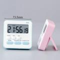 pcs Battery Powered Alarm Clock With Flashing Light Creative Magnetic Board Countdown Alarm Clock Kitchen Gadget Stopwatch Kitchen Timer. 