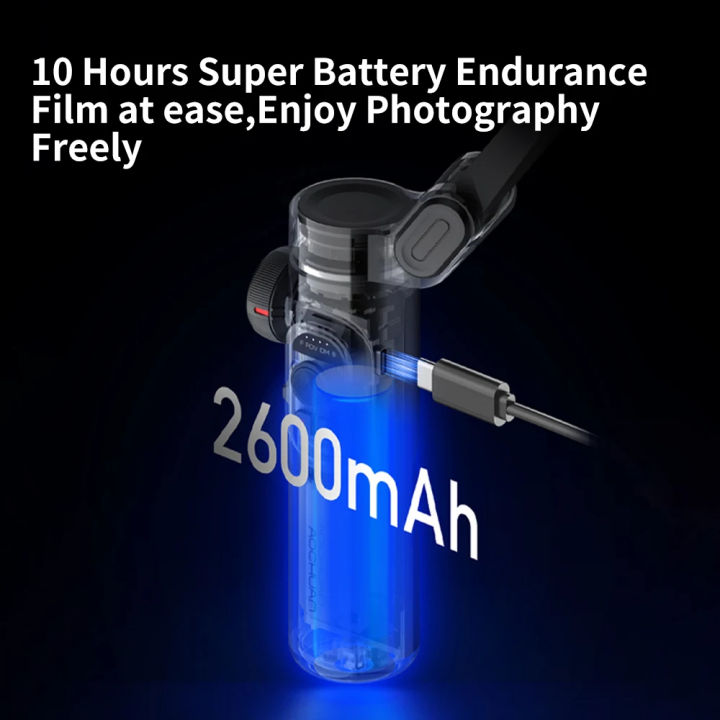AOCHUAN%20Smart%20XE%203-Axis%20Handheld%20Gimbal%20Stabilizer%20for%20Smartphone%20with%20Fill%20Light%20for%20iPhone%20Android%20Face%20Tracking%20Tiktok%20Vlog%20-%20Image%204