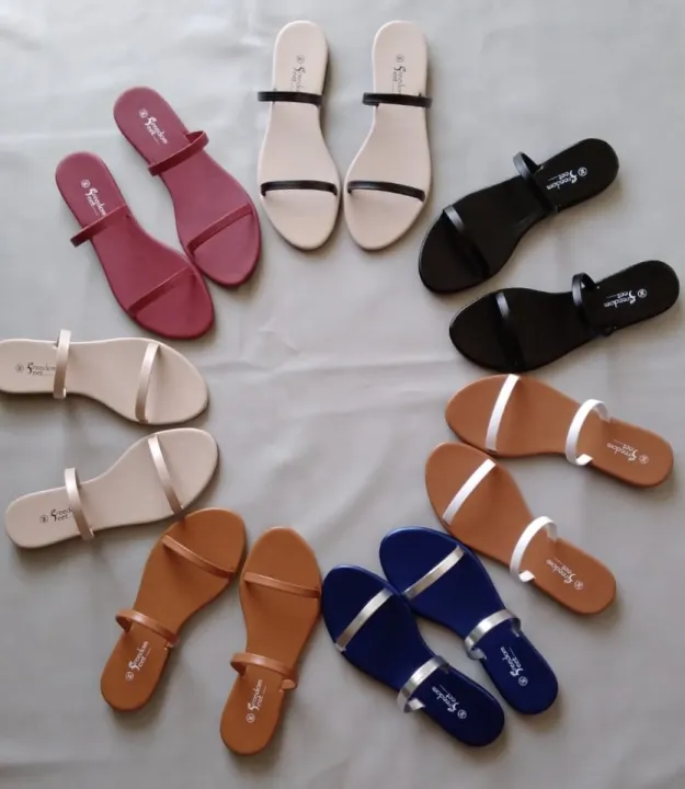 Ladies%20Flat%20Slipper%20Slides%20/%20Flip%20Flops%20/%20House%20Slippers%20-%20Image%203
