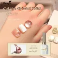 Monja 15ml Nail Cat Eye Magnetic Gel 8 Colors Golden Glitter Cat Eye's Gel Shiny Cat Eye Effect UV LED Soak Off Varnishes DIY Manicure Tools. 