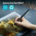 For HUION PW507 Battery-free Stylus EMR Pen Touch Screen with Two Customized Keys 8192 Levels for HUION Digital Graphics Tablets. 