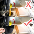 2-In-1 Refueling Funnel With Strainer Can Spout For Oil Water Fuel Petrol Diesel Gasoline For Auto Car Motorcycle Bike Truck ATV. 
