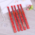 【support】 Red chopsticks Chinese wood bag holder dinnerware flatware kitchen food stick Dounp. 