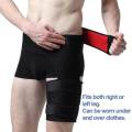 Men and Women Adjustable Hip Groin Stabilizer and Hip Brace for Sciatica Pain Relief, Thigh Leg Compression Support Wrap Sleeve for Pulled Muscles, Hip Joint Pain, Quad Hamstring Joints Recove. 