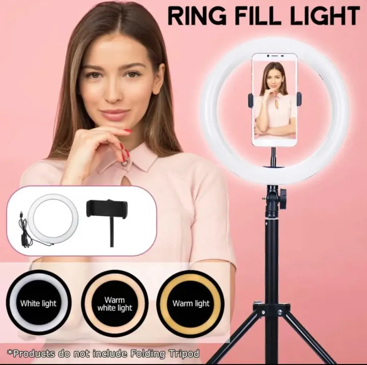 RGB%20LED%2010inch%20Ring%20Light%20Stand%20Selfie%20Tripod%20Phone%20Live%20Makeup%20Holder%20Dimmable%20full%20set%20-%20Image%206