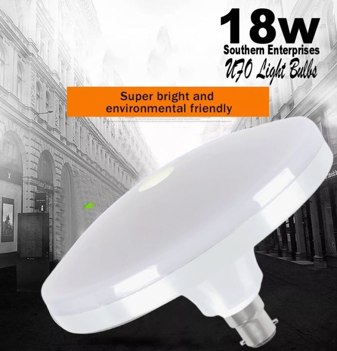 18W B22 Base UFO Shape Led Light Circular Bulb