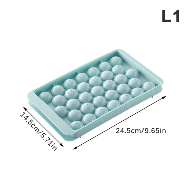 33 Grids Ice Balls Molds Ice Cube Makers DIY Ice Cube Plastic Molds Ice Tray Box Daraz.lk