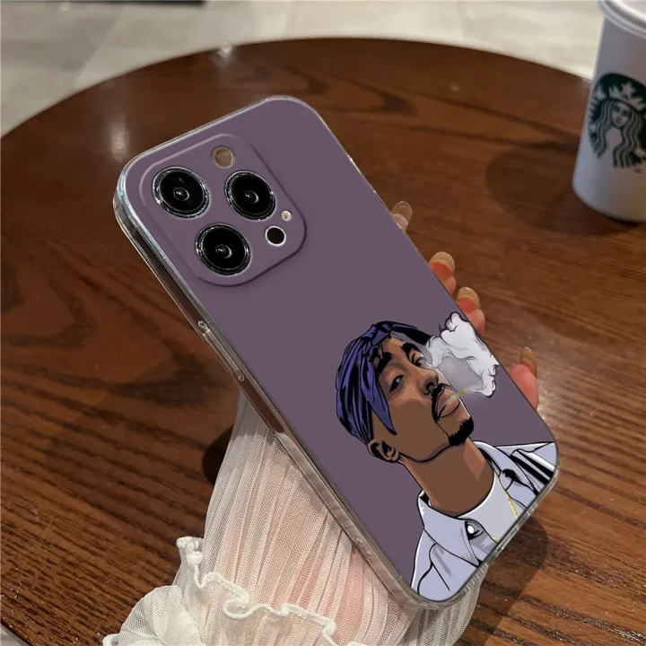 Gangsta%20Rapper%202pac%20Tupac%20Rap%20Clear%20Phone%20Case%20For%20iPhone%2015%2014%2011%2012%2013%20Pro%20Max%20Mini%20XS%20XR%208%207%20Plus%20Cover%20Soft%20Transparent%20Case%20-%20Image%205