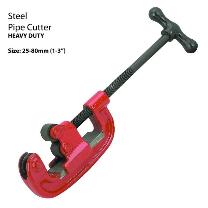 Steel Pipe Cutter - Heavy Duty - 1-3 in - 25-80mm