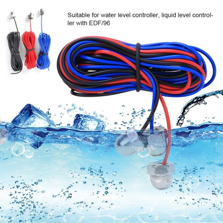Small Size 6.5 FT / 2m Cable Water Level Controller Stainless Steel ...