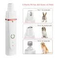 Professional Silent Cat Dog Hair Trimmer Paws Nail Grinder Animal Foot Hair Cutter Remover USB Rechargeable Pet Grooming. 