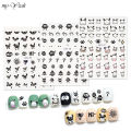 Myyeah Relief Nail Stickers 3D Embossed Cartoon Cute Sheep Dog Self Adhesive Decals Gel Polish Nail Sliders DIY Nail Art Tools. 