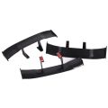 Car Tiny Tail Wing Black ABS Mini Rear Wing Spoiler Universal Car Refitting Tool Mini Racing Rear Small Wing Spoiler Decoration. 